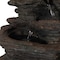 Gardenised Decorative 4 Tier Rock Look Water Fountain with LED Rolling Glow Ball for Home and Garden QI004590 - alternate 7